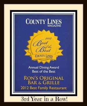County Lines Best of the Best 2012 Best Family Restaurant