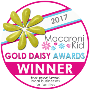Macaroni Kid Gold Daisy Awards - the most loved local businesses for families 2017