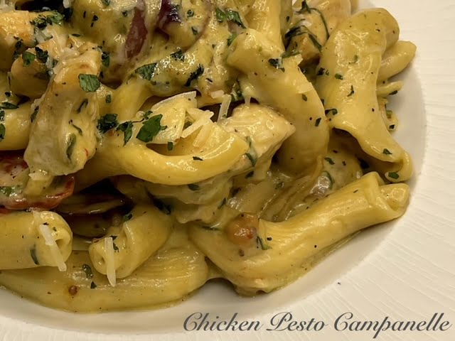 Chicken Pesto Campanelle