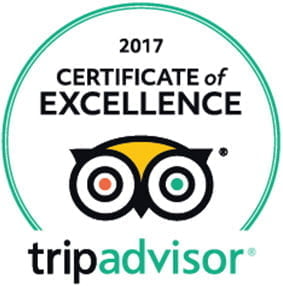 TripAdvisor Certificate of Excellence 2017 TripAdvisor Certificate of Excellence 2017
