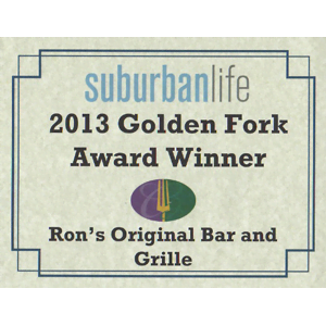 Suburbanlife 2013 Golden Fork Award Winner